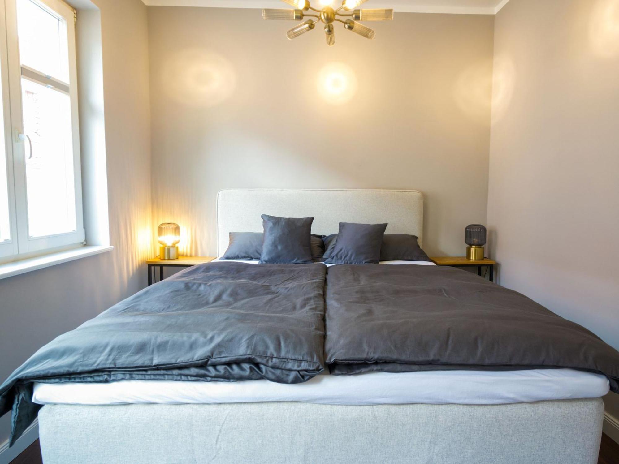 Business-Apartments Im Schuster-Acht Wolgast Esterno foto