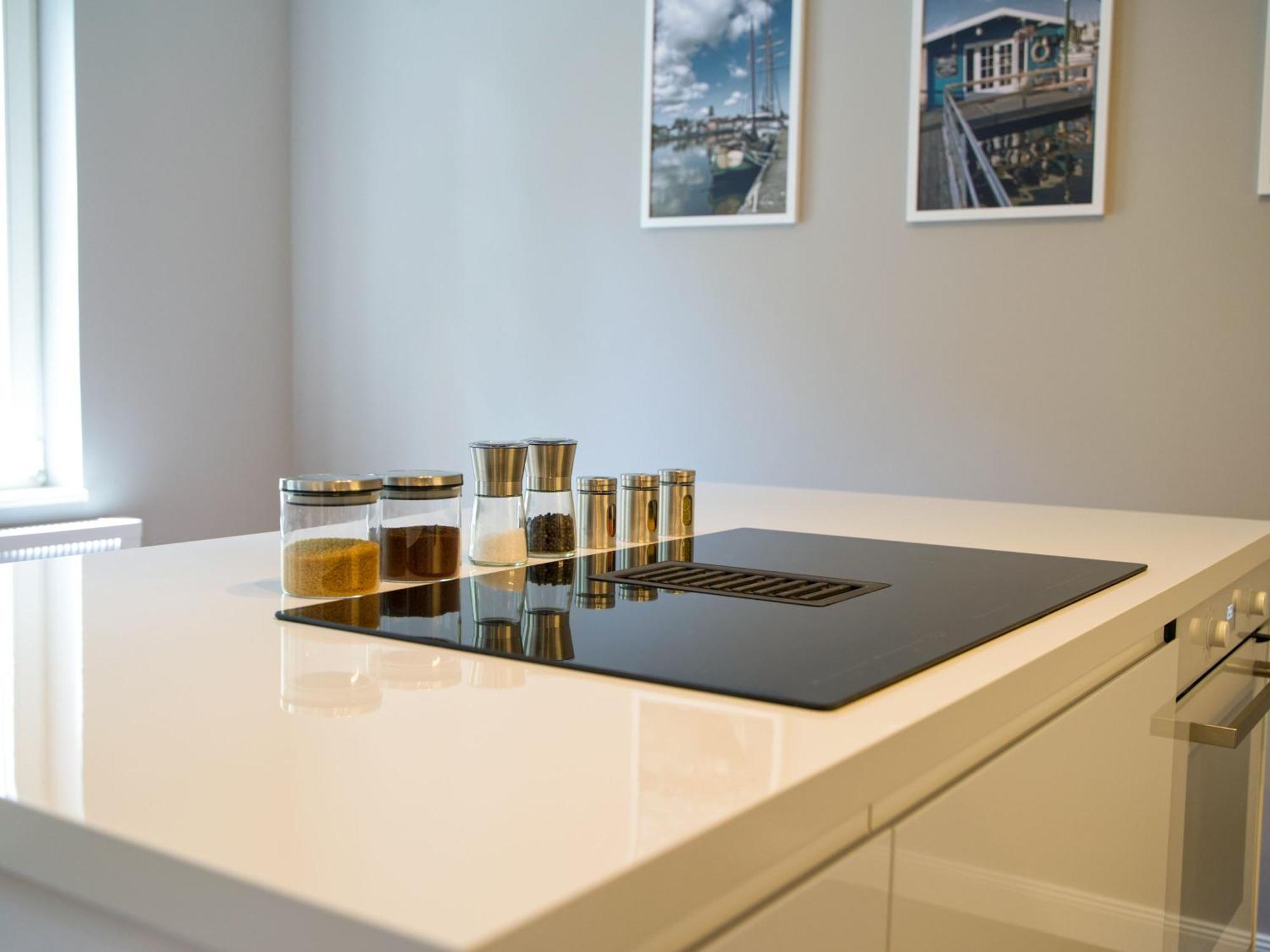 Business-Apartments Im Schuster-Acht Wolgast Esterno foto
