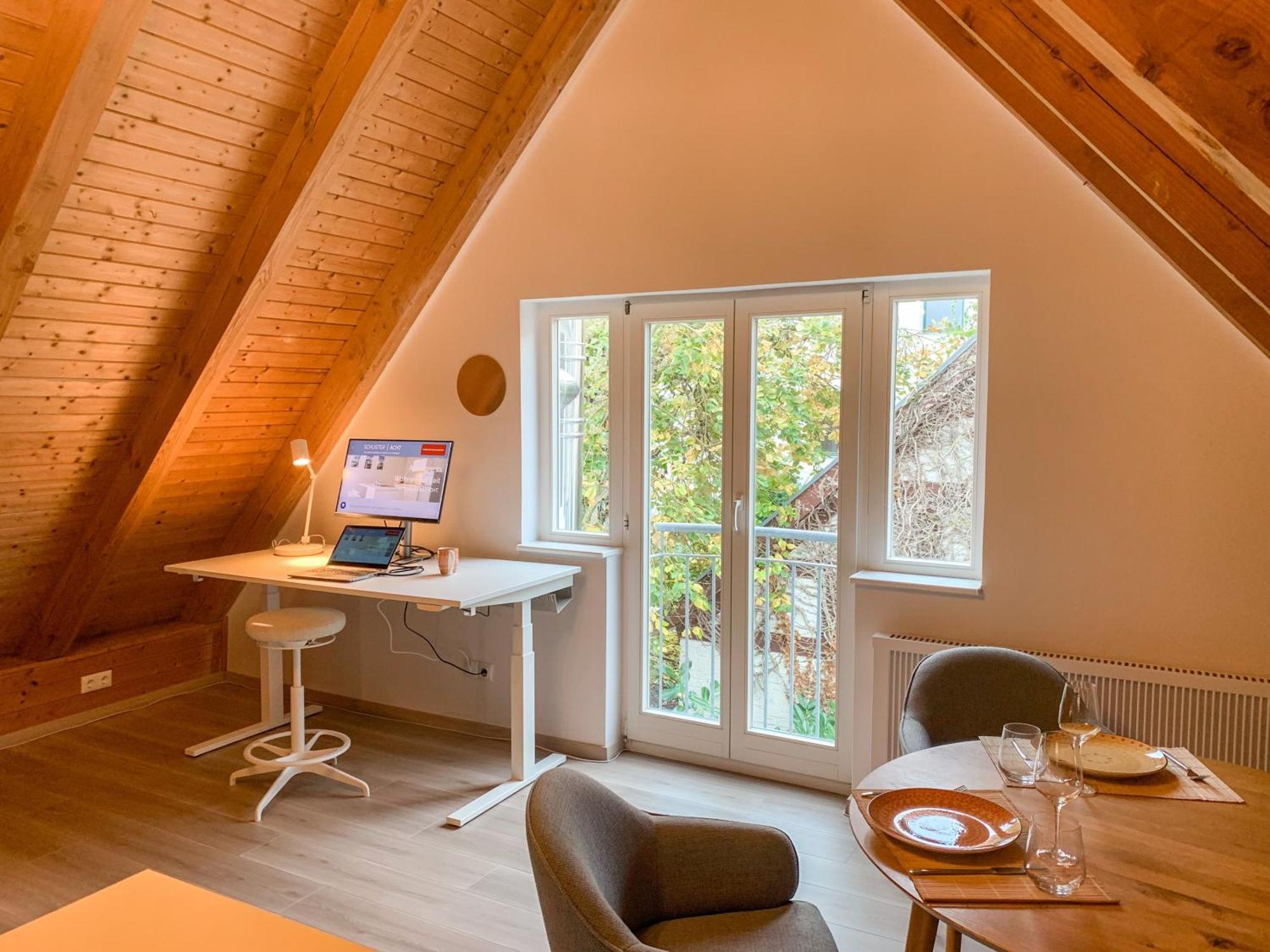 Business-Apartments Im Schuster-Acht Wolgast Esterno foto