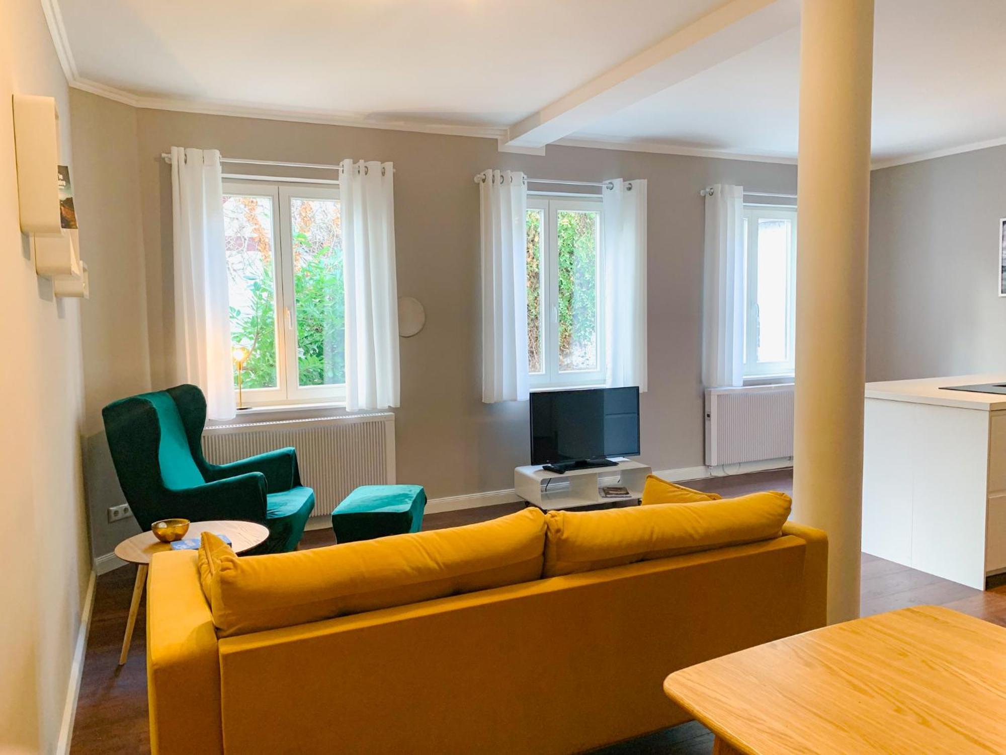 Business-Apartments Im Schuster-Acht Wolgast Esterno foto